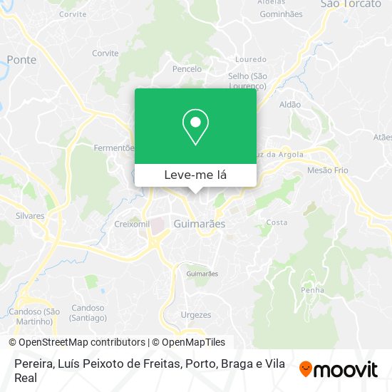 Pereira, Luís Peixoto de Freitas mapa