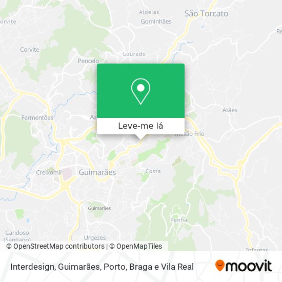 Interdesign, Guimarães mapa