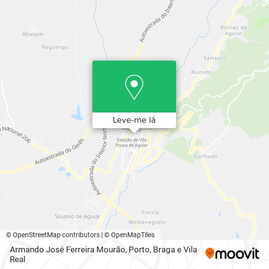 Armando José Ferreira Mourão mapa