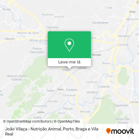 João Vilaça - Nutrição Animal mapa