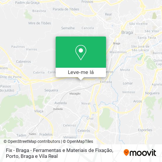 Fix - Braga - Ferramentas e Materiais de Fixação mapa