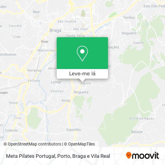 Meta Pilates Portugal mapa