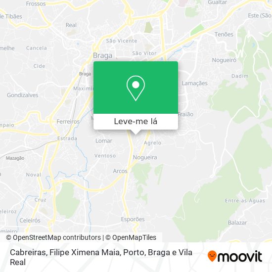 Cabreiras, Filipe Ximena Maia mapa
