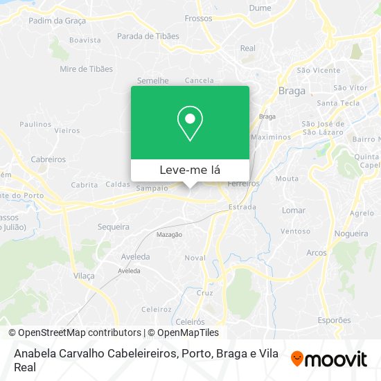 Anabela Carvalho Cabeleireiros mapa