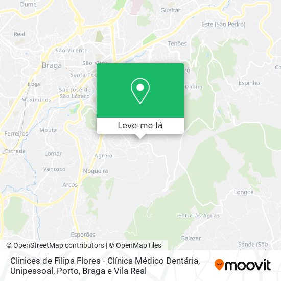 Clinices de Filipa Flores - Clínica Médico Dentária, Unipessoal mapa