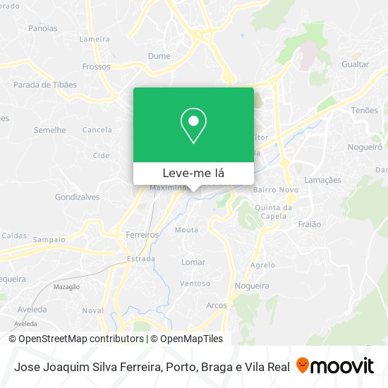 Jose Joaquim Silva Ferreira mapa
