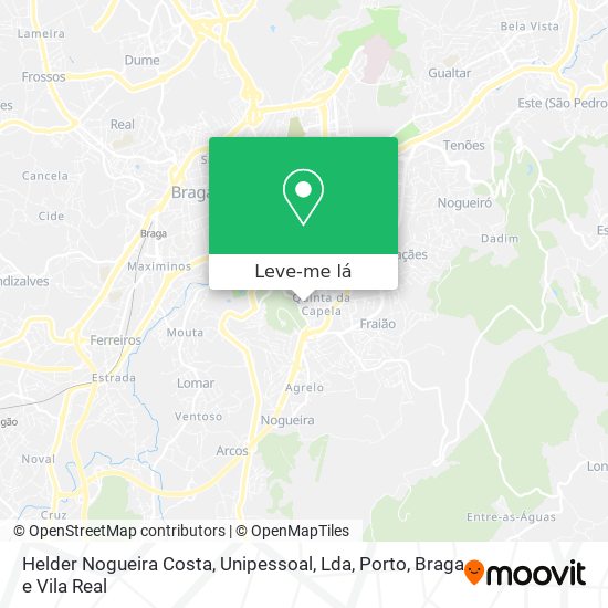 Helder Nogueira Costa, Unipessoal, Lda mapa