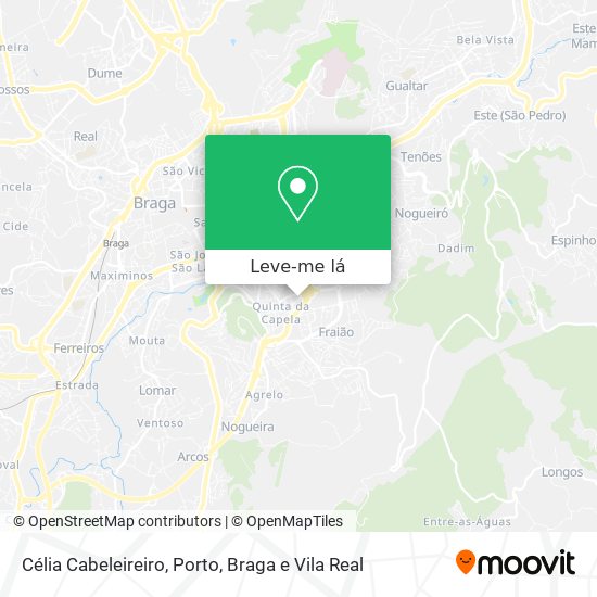 Célia Cabeleireiro mapa