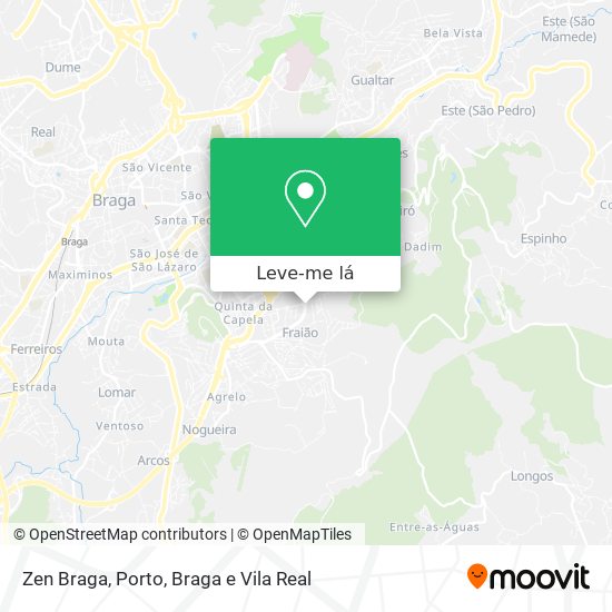 Zen Braga mapa