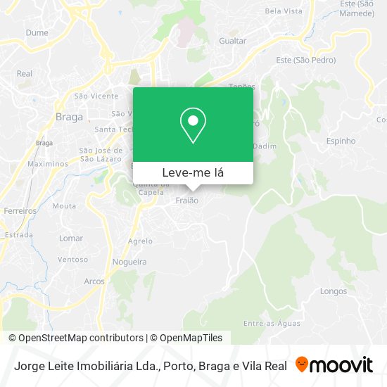 Jorge Leite Imobiliária Lda. mapa