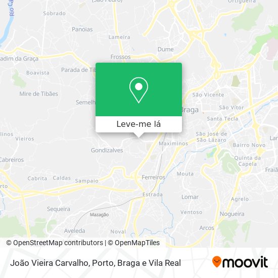 João Vieira Carvalho mapa