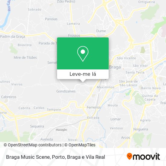 Braga Music Scene mapa