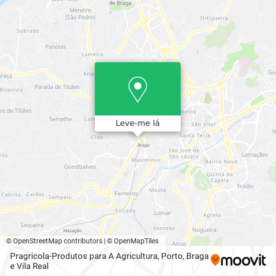 Pragricola-Produtos para A Agricultura mapa