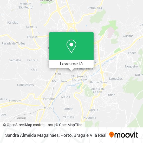 Sandra Almeida Magalhães mapa