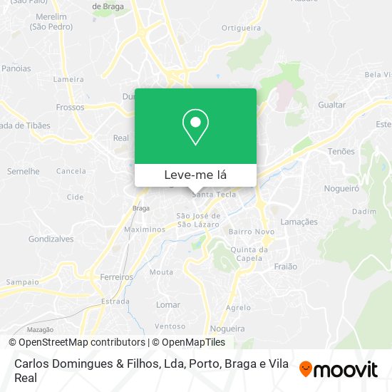 Carlos Domingues & Filhos, Lda mapa