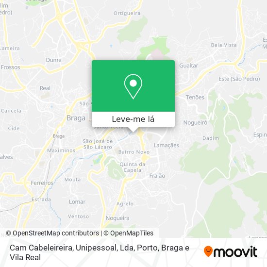 Cam Cabeleireira, Unipessoal, Lda mapa