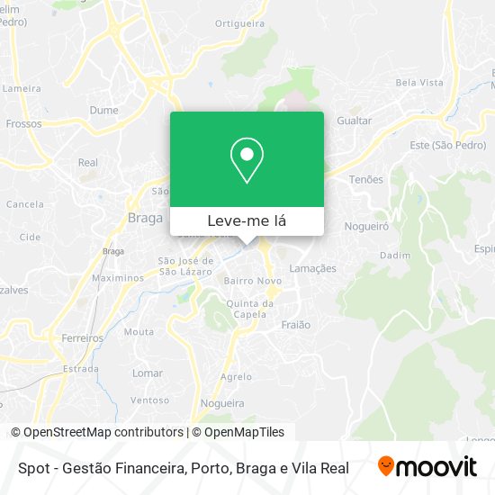 Spot - Gestão Financeira mapa