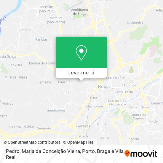 Pedro, Maria da Conceição Vieira mapa