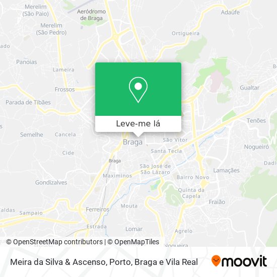 Meira da Silva & Ascenso mapa