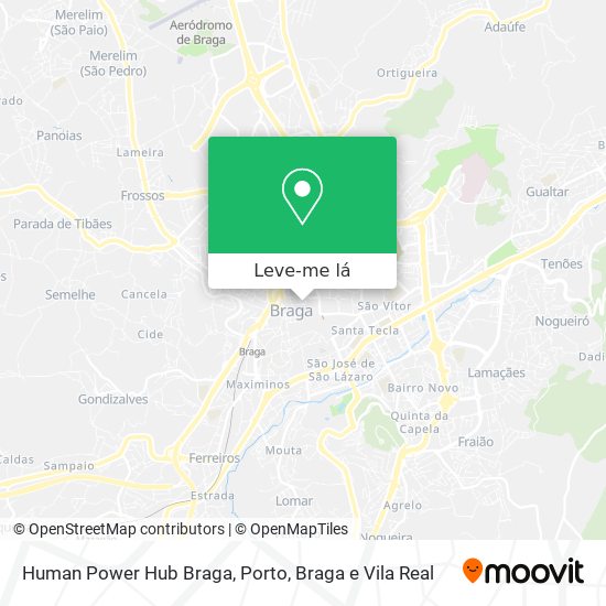 Human Power Hub Braga mapa