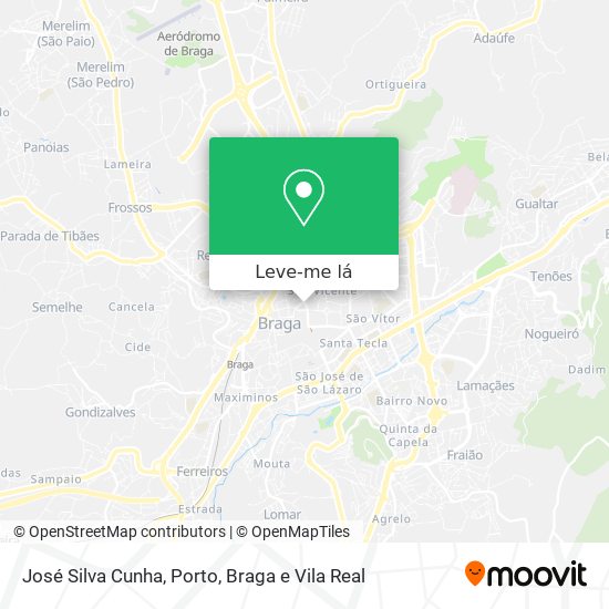 José Silva Cunha mapa