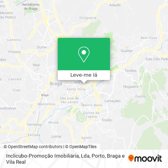 Inclicubo-Promoção Imobiliária, Lda mapa