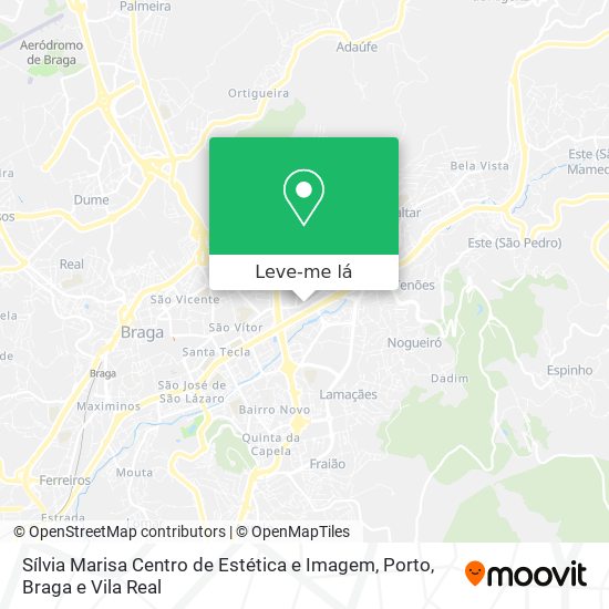 Sílvia Marisa Centro de Estética e Imagem mapa