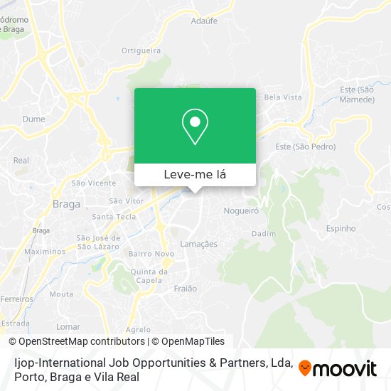 Ijop-International Job Opportunities & Partners, Lda mapa