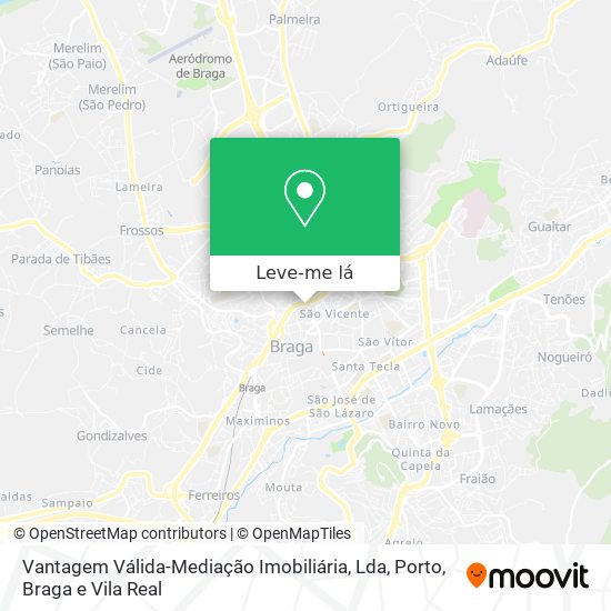 Vantagem Válida-Mediação Imobiliária, Lda mapa