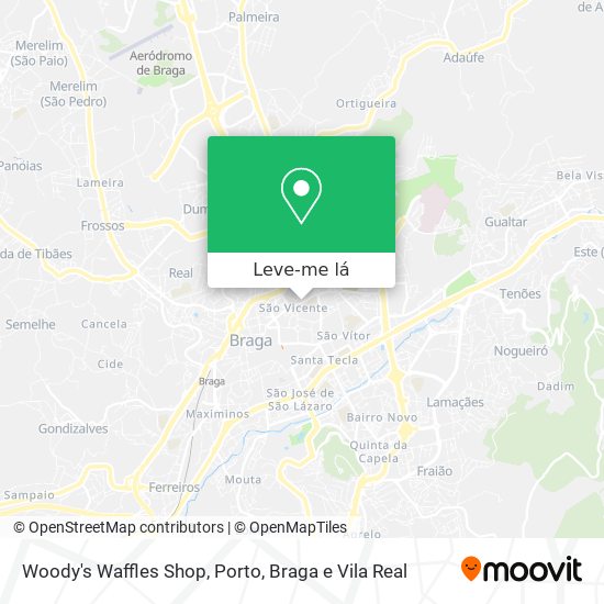 Woody's Waffles Shop mapa