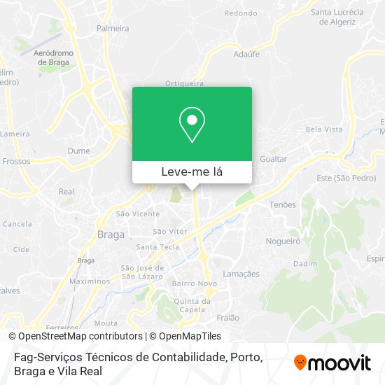 Fag-Serviços Técnicos de Contabilidade mapa