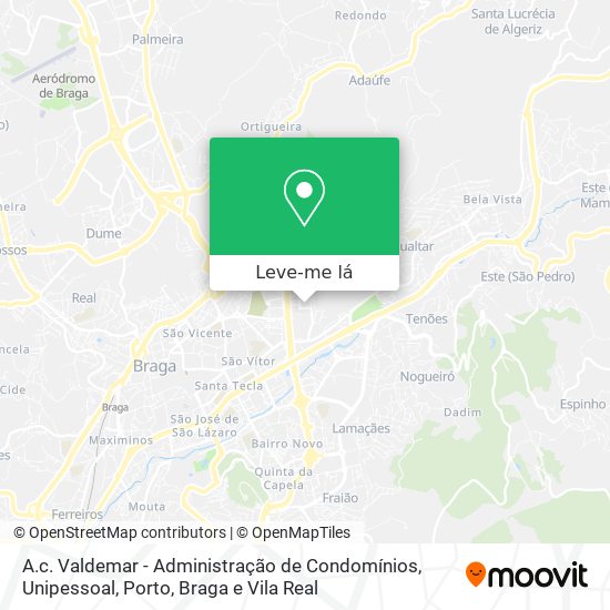 A.c. Valdemar - Administração de Condomínios, Unipessoal mapa