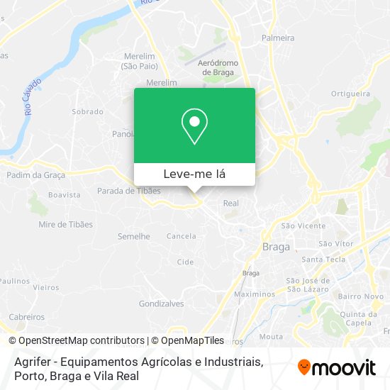 Agrifer - Equipamentos Agrícolas e Industriais mapa