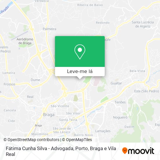 Fátima Cunha Silva - Advogada mapa