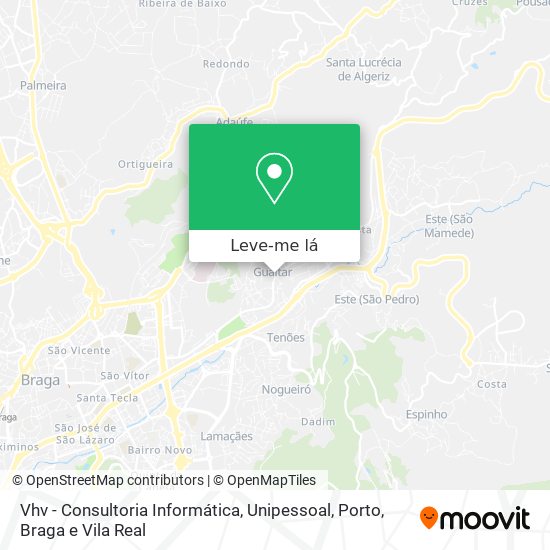 Vhv - Consultoria Informática, Unipessoal mapa