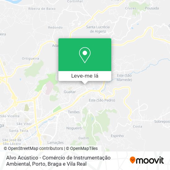 Alvo Acústico - Comércio de Instrumentação Ambiental mapa