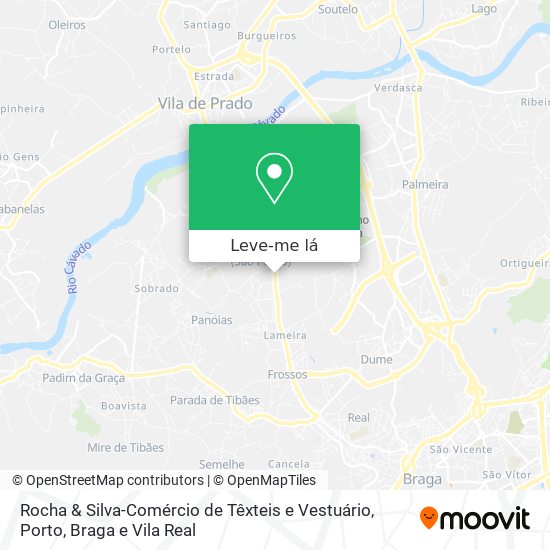 Rocha & Silva-Comércio de Têxteis e Vestuário mapa