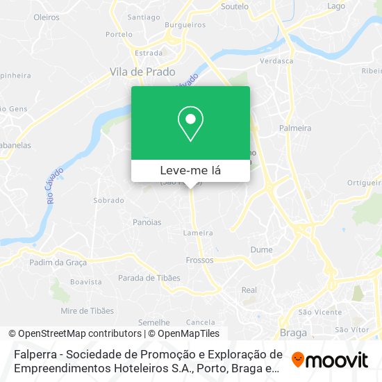 Falperra - Sociedade de Promoção e Exploração de Empreendimentos Hoteleiros S.A. mapa