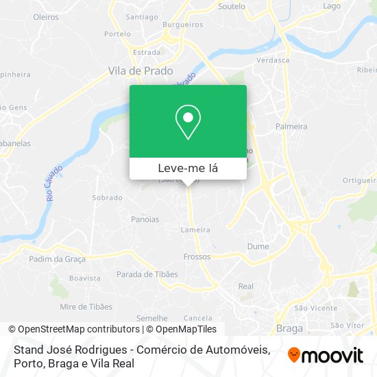 Stand José Rodrigues - Comércio de Automóveis mapa