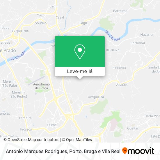 António Marques Rodrigues mapa