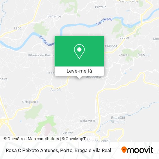 Rosa C Peixoto Antunes mapa