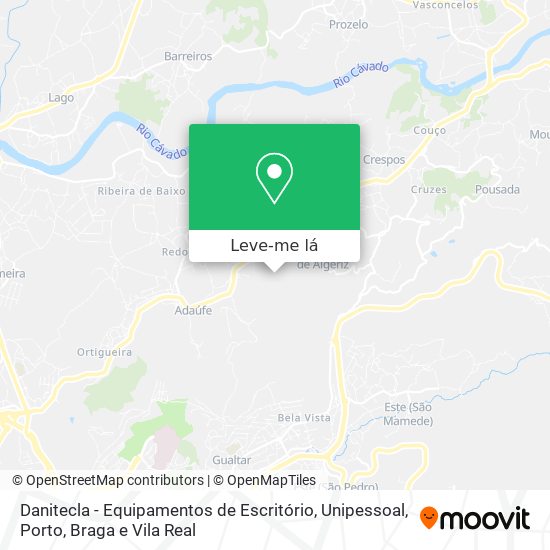 Danitecla - Equipamentos de Escritório, Unipessoal mapa