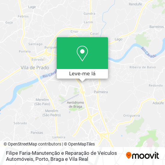 Filipe Faria-Manutenção e Reparação de Veículos Automóveis mapa