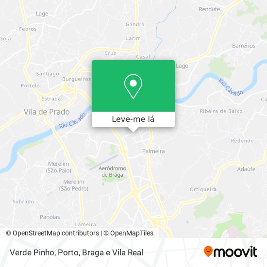 Verde Pinho mapa