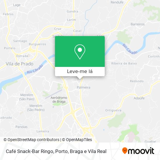 Café Snack-Bar Ringo mapa