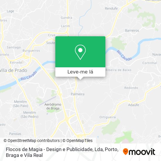 Flocos de Magia - Design e Publicidade, Lda mapa