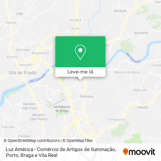 Luz América - Comércio de Artigos de Iluminação mapa