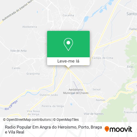 Radio Popular Em Angra do Heroísmo mapa