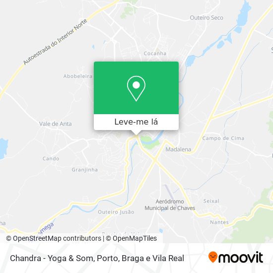Chandra - Yoga & Som mapa