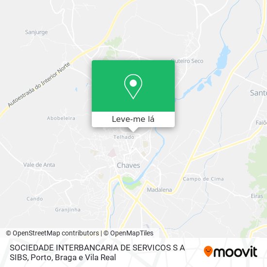 SOCIEDADE INTERBANCARIA DE SERVICOS S A SIBS mapa